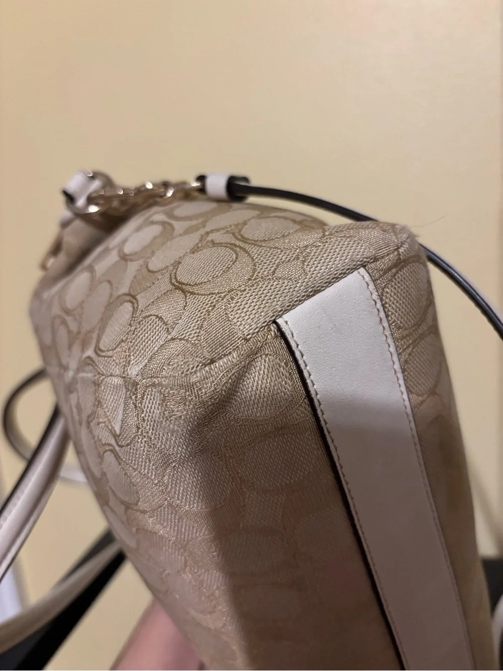 Coach signature jacquard